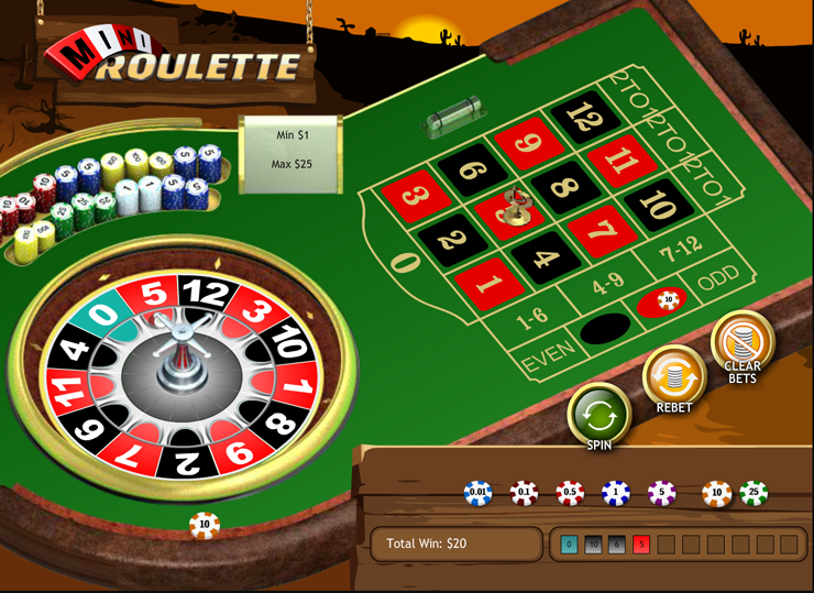 เล่น Mini Roulette ออนไลน์และชนะรางวัลมหาศาล